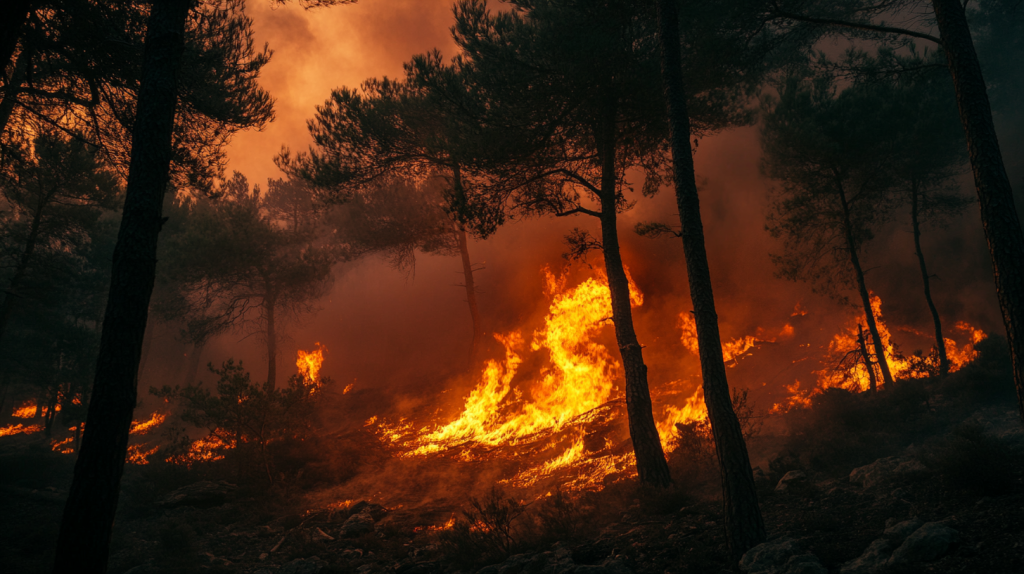 Waldbrand - Symbolbild