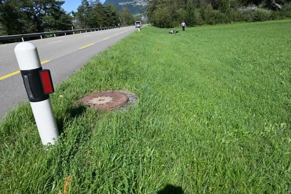 Motoradunfall in Triesen