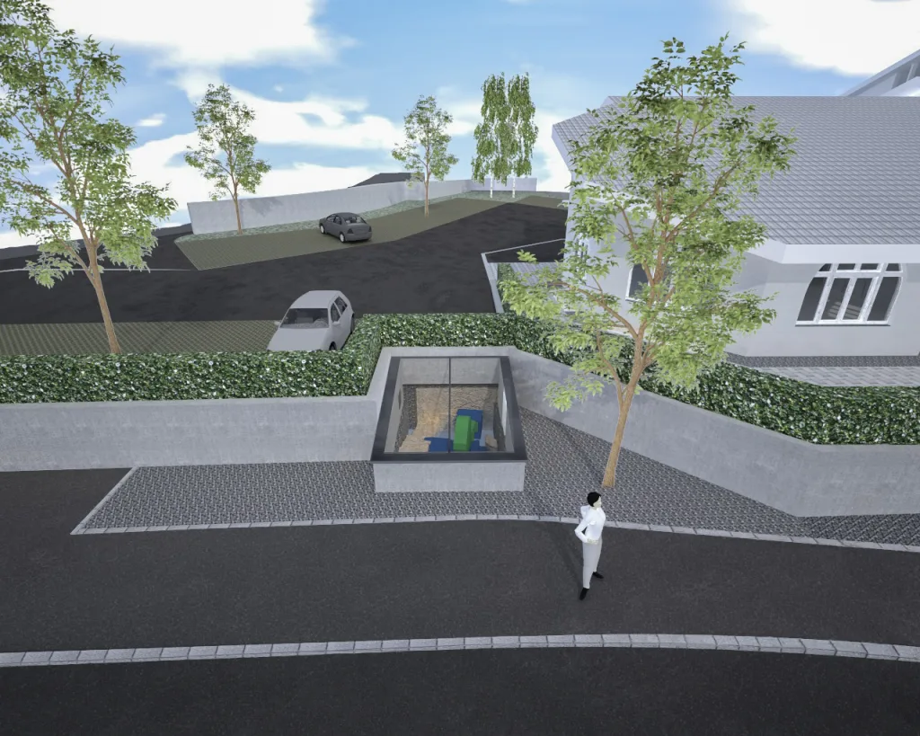 Visualisirung Schaukasten Turbine