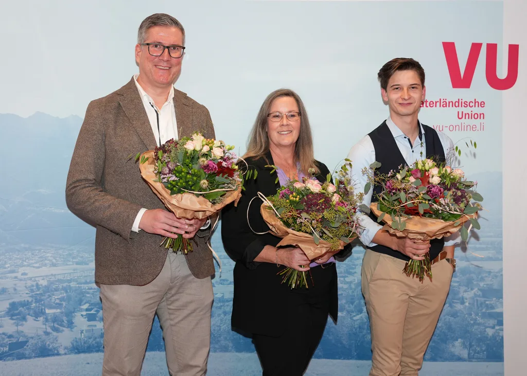 Stefan Öhri,Corinne Thöny-Gritsch und Yannick Ritter