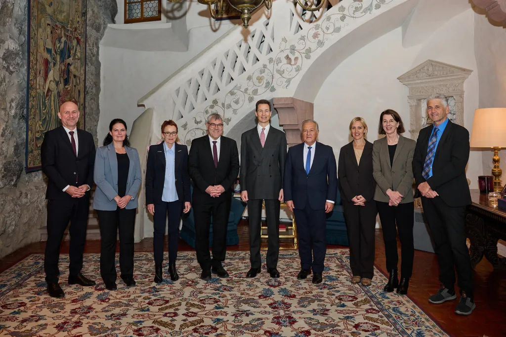 Besuch des schweizerischen Nationalratspräsidenten Eric Nussbaumer und der Ständeratspräsidentin Eva Herzog in Liechtenstein