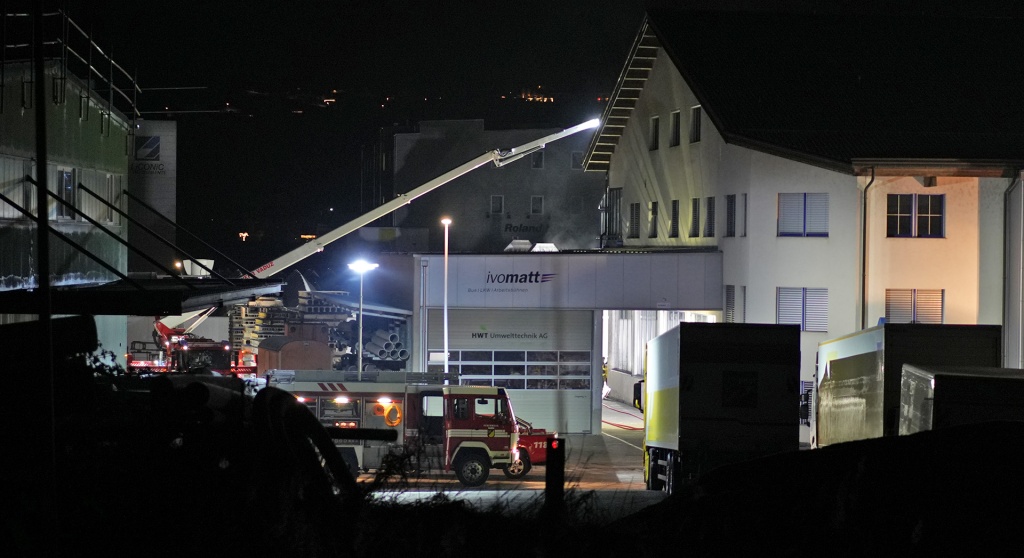 Brand in Schaanwald