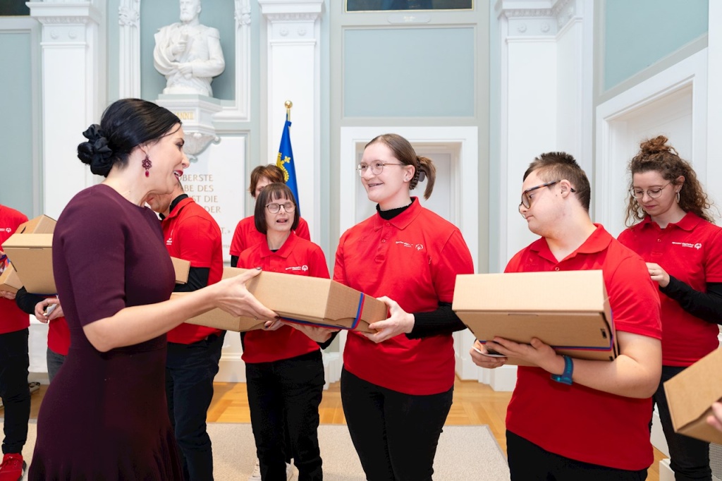 Verabschiedung der Athletinnen und Athleten von Special Olympics Liechtenstein zum Anlass der Weltwinterspiele 2025 in Turin
