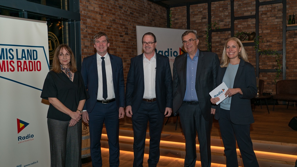 Talkgäste Manuela Haldner-Schierscher, Thomas Rehak, Thomas Zwiefelhofer, Alexander Batliner