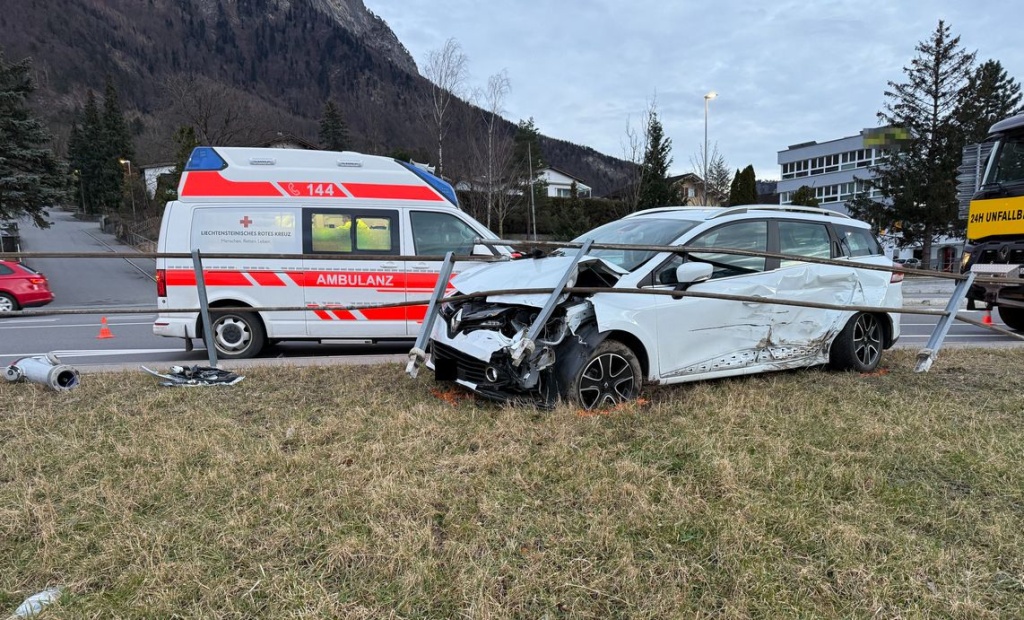 Unfall in Balzers