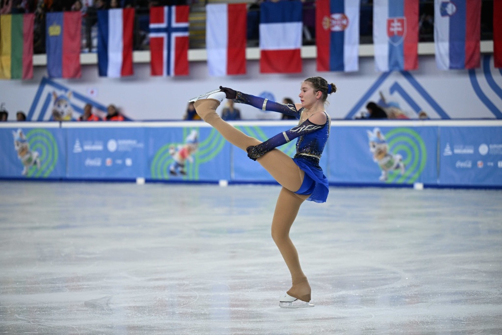 Salomé Schmid beim EYOF