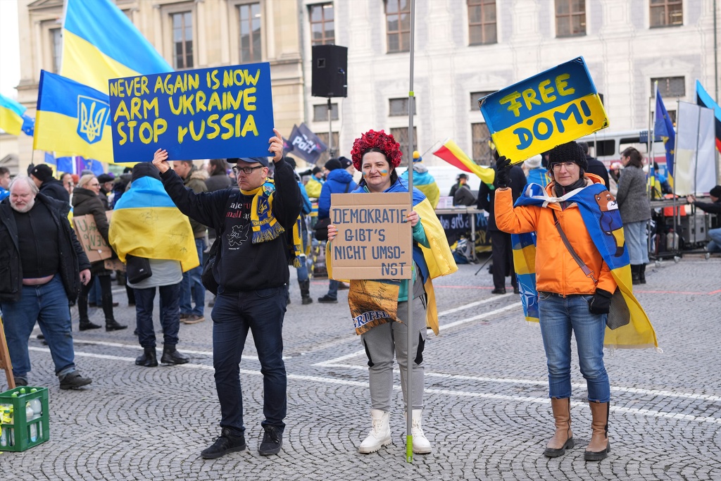 Pro-Ukraine-Demo in München