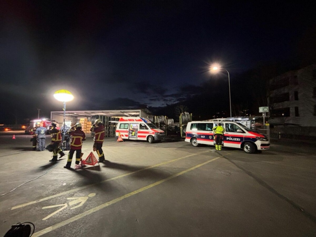 Gasaustritt in Eschen