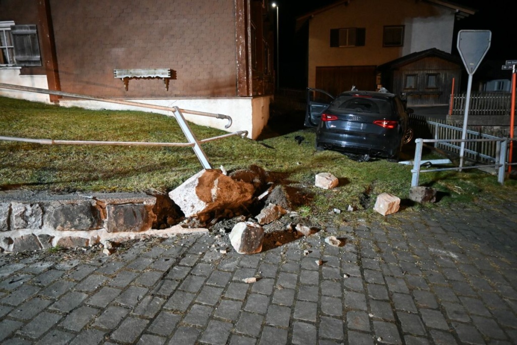 Unfall in Triesenberg
