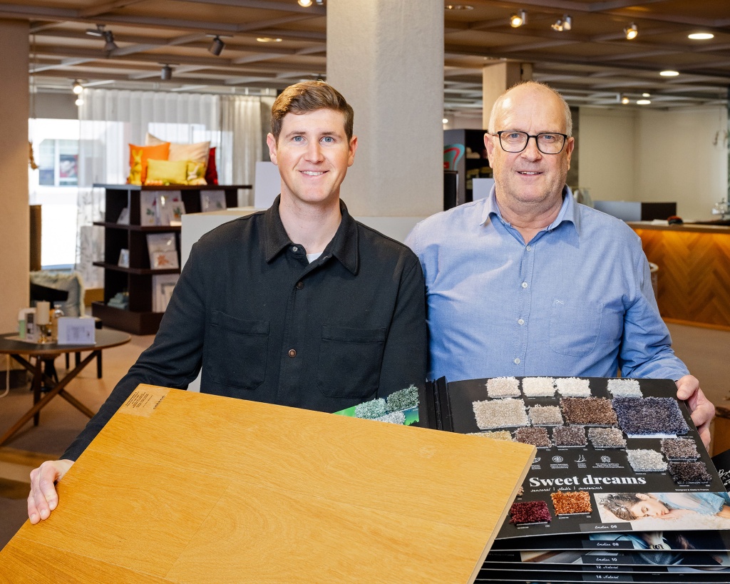 Hubert und Nico (Hilti Möbel Raumgestaltungs AG)