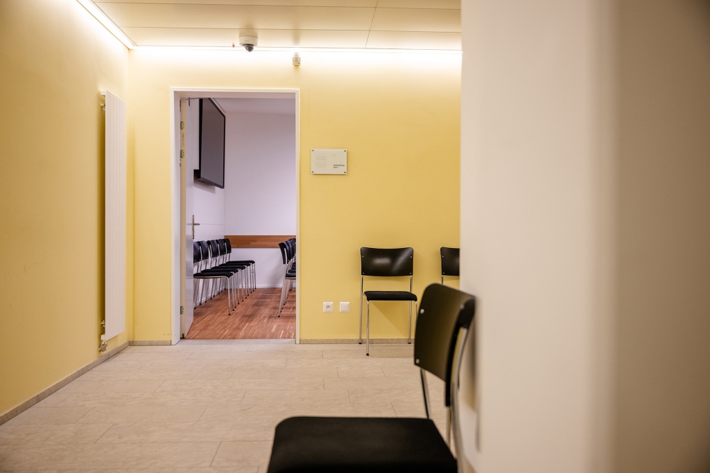 Innenaufnahmen Verhandlungssaal