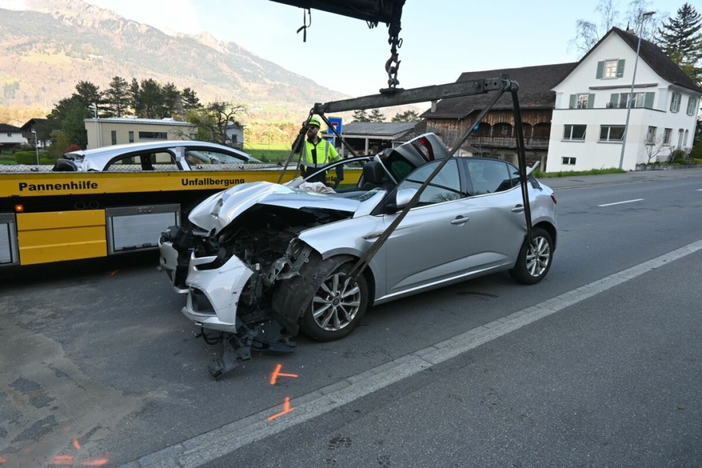 Verkehrsunfall in Balzers