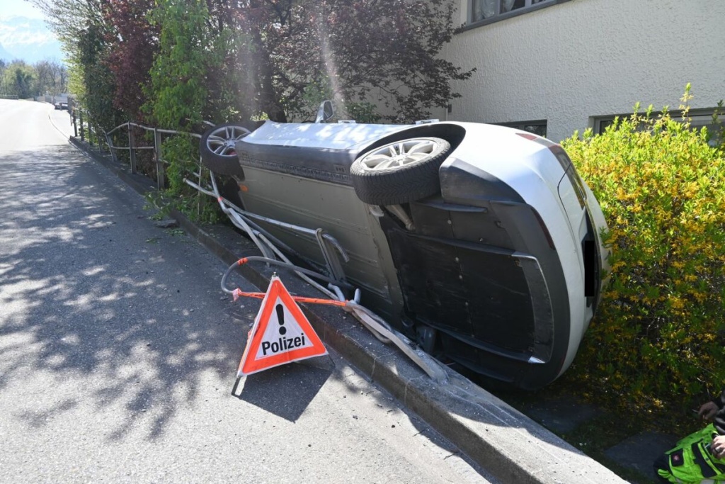 Unfall in Triesen