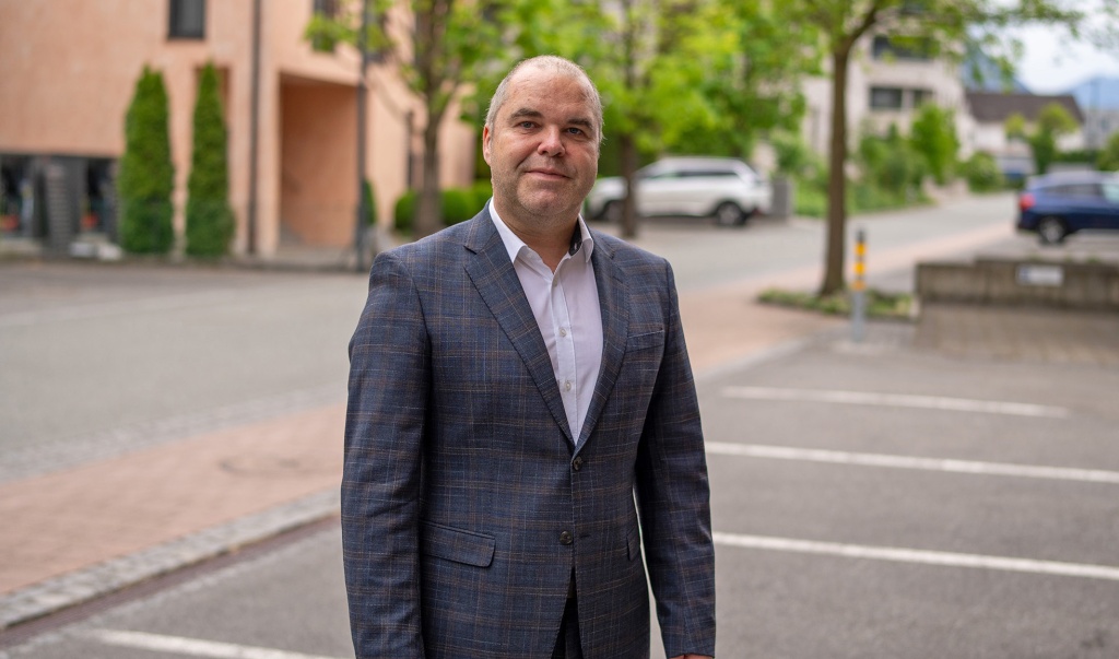 Landtagspräsident Manfred Kaufmann