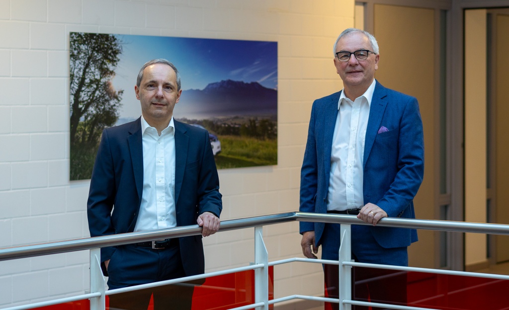 Wolfgang Schwarzenbacher und Gerald Marxer