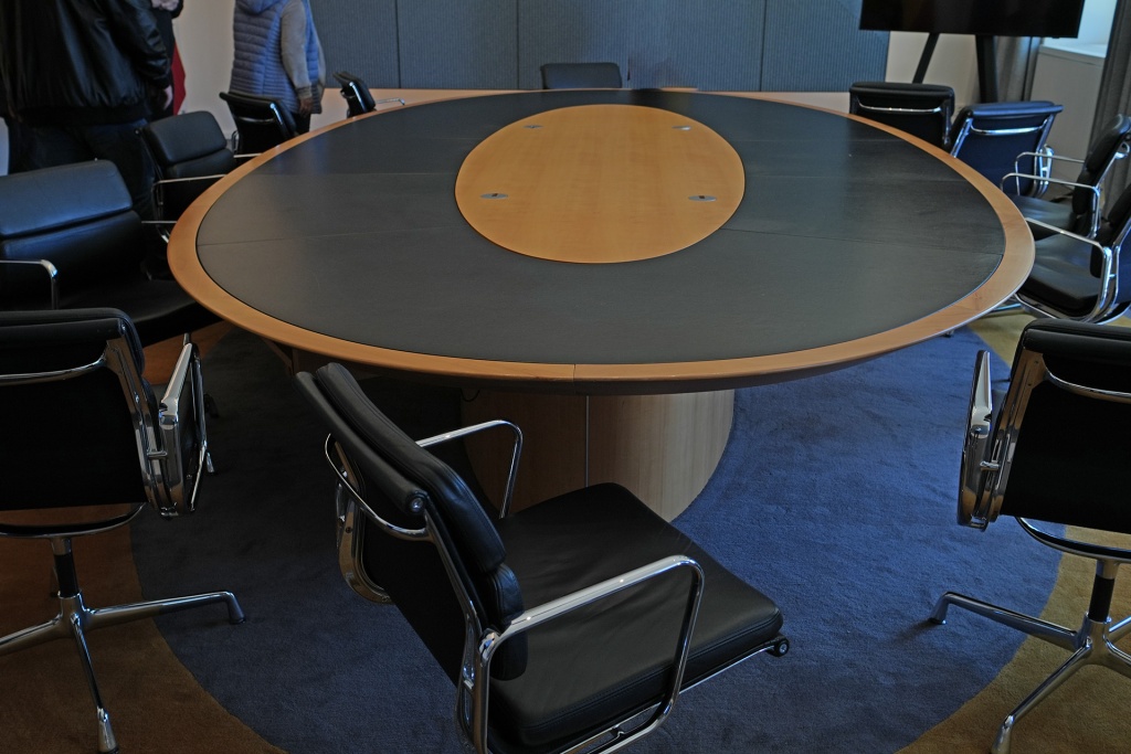 Sitzungszimmer der Regierung