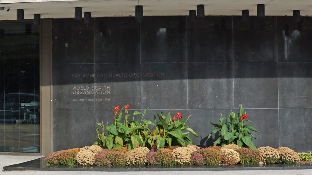 Gebäude der WHO in Washington, DC