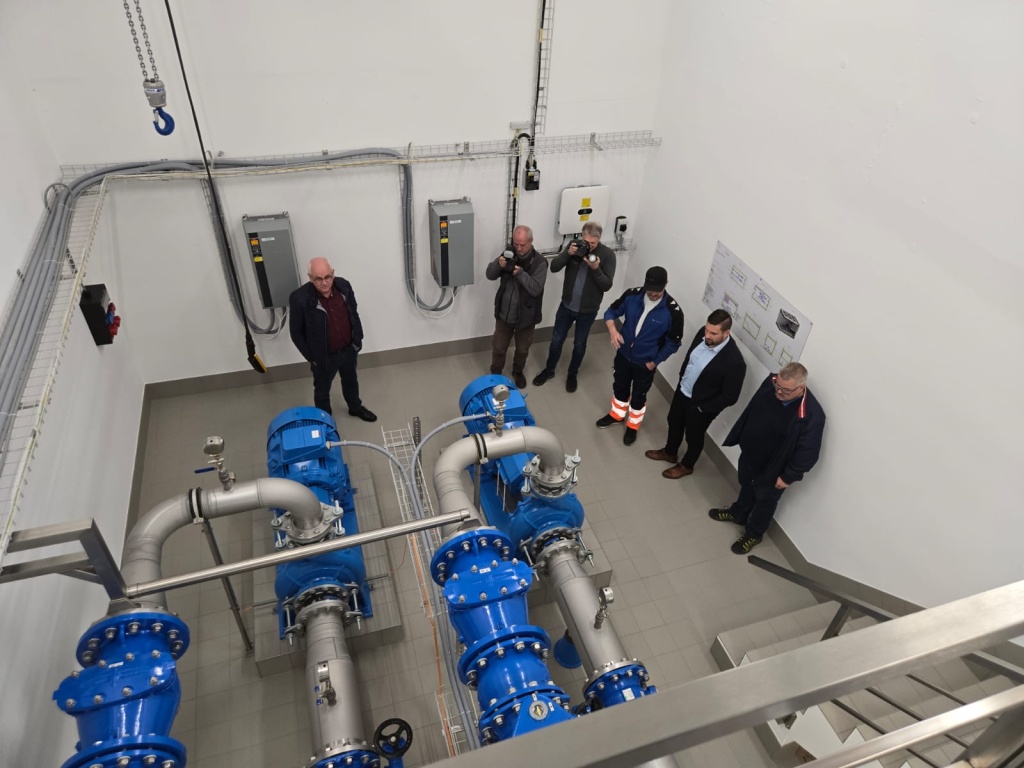 Besichtigung Stufenpumpwerk Mühleholz