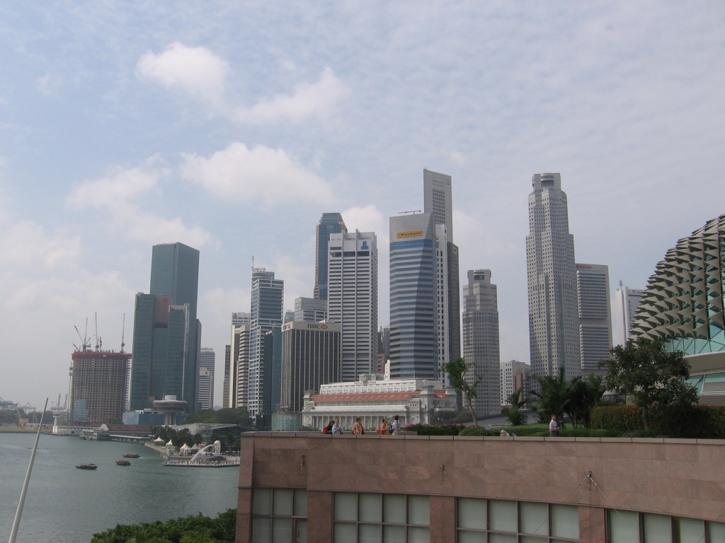 Skyline von Singapur