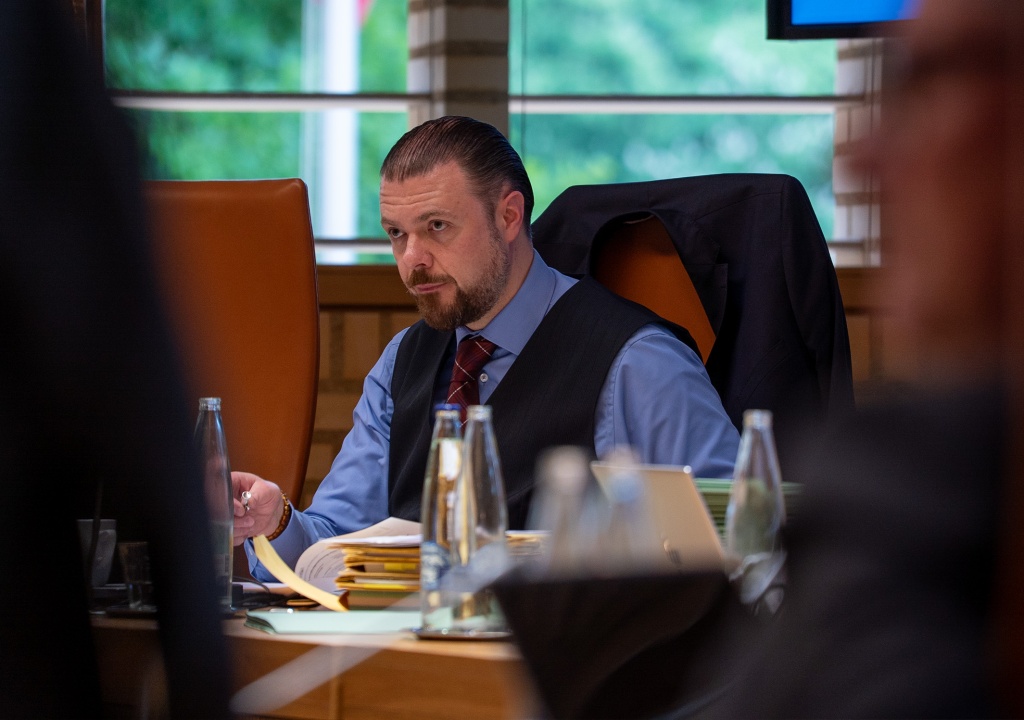 Regierungsrat Emanuel Schädler