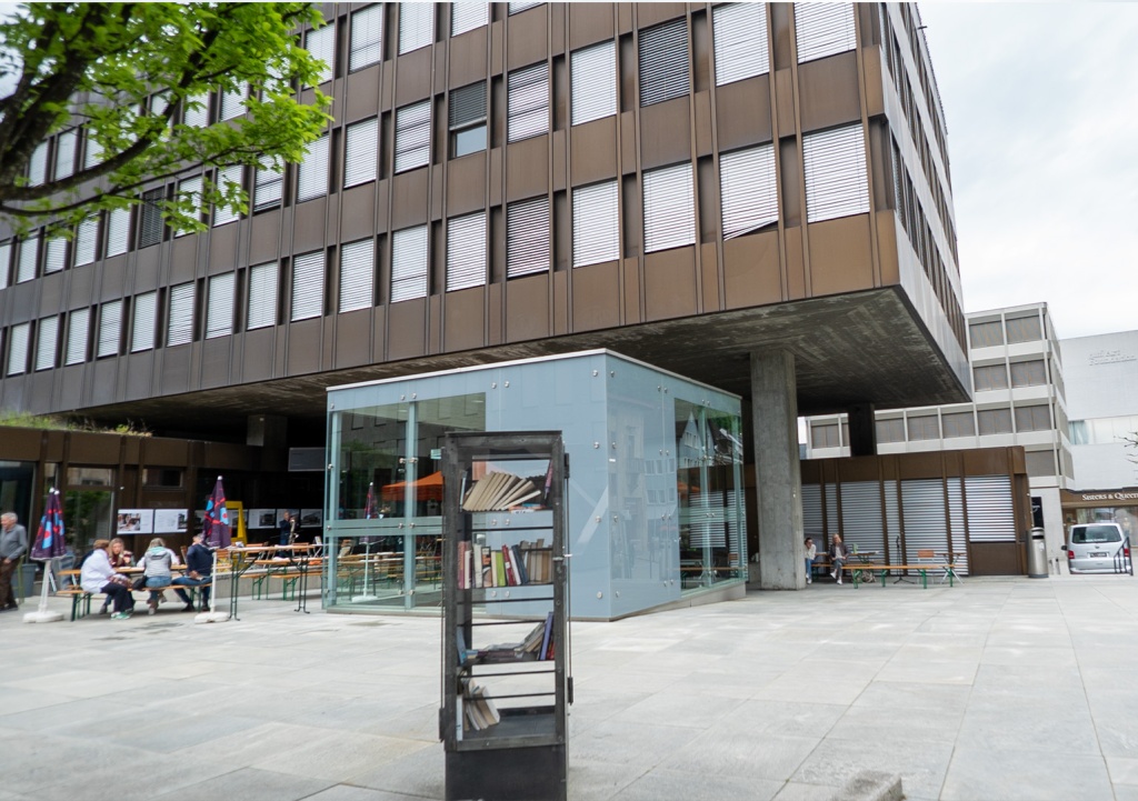 Das alte Postgebäude in Vaduz