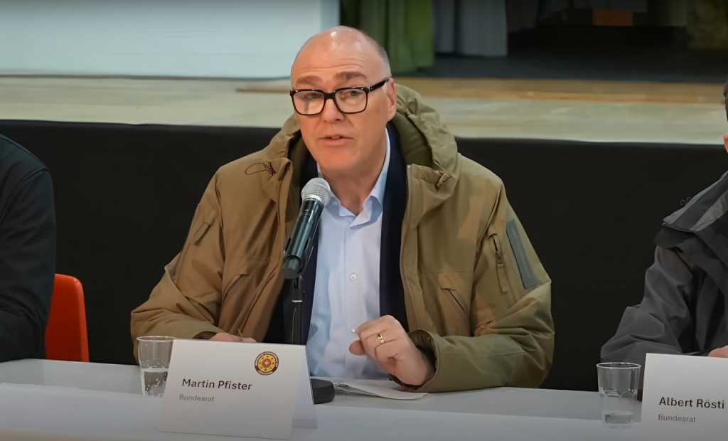 Bundesrat Martin Pfister