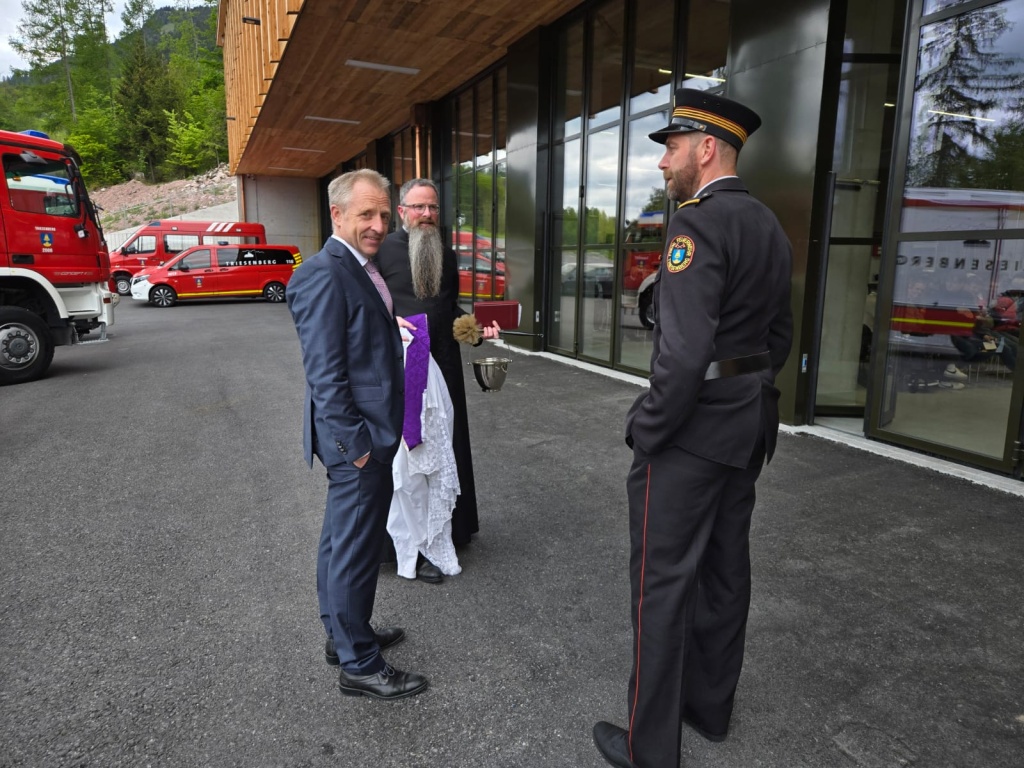 Neubaus für die Blaulichtorganisationen
