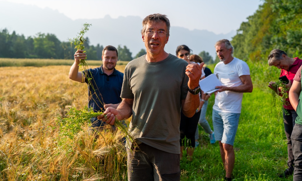 Feldbegehung mit den Feldfreunden