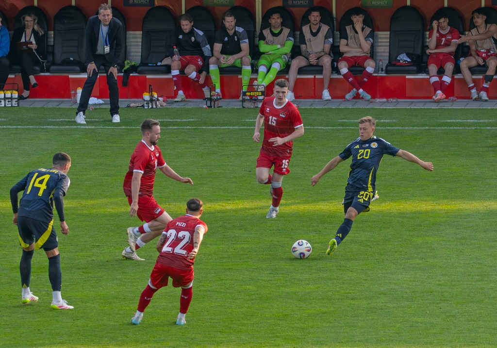 Länderspiel Liechtenstein - Schottland