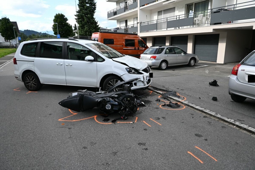 Schwerer Unfall in Balzers