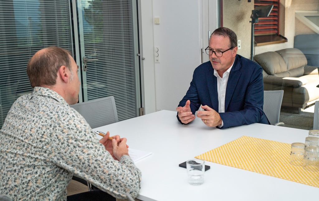 Interview Landesspiegel mit Thomas Zwiefelhofer