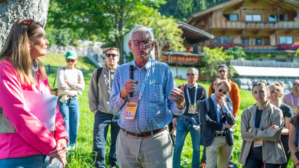 Carl Bildt beim Europäischen Forum Alpbach