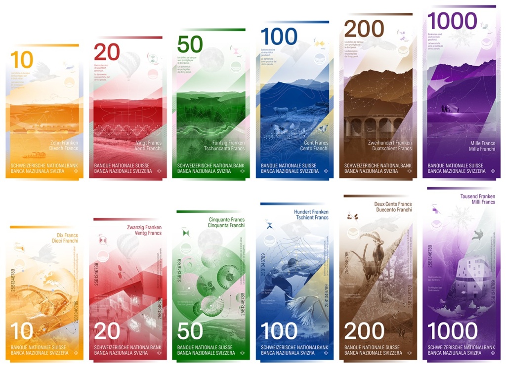 Entwurf neue Banknoten