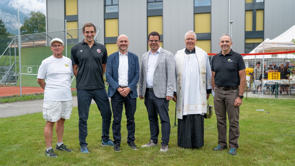 Eröffnung Judoclub und Tennisanlage