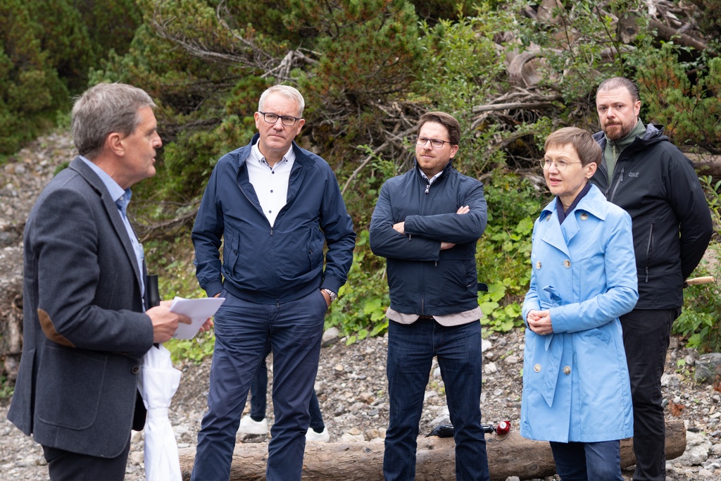 Exkursion der Regierung