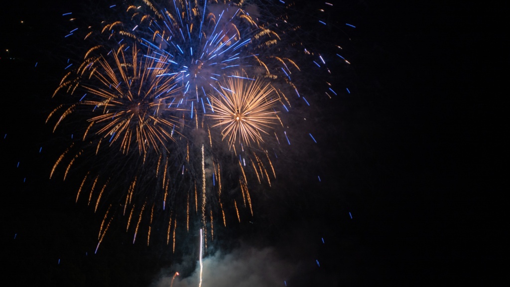 Feuerwerk zum Staatsfeiertag