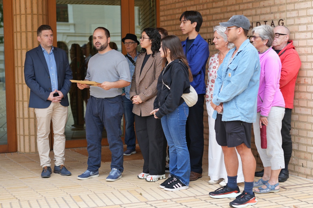 Freie Liste Gaza Petition