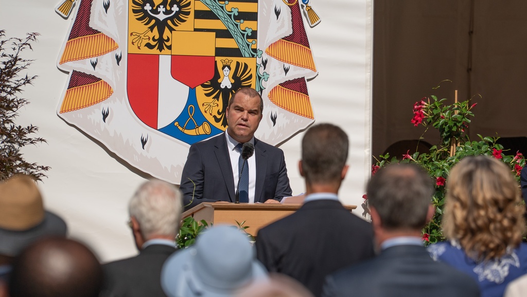 Landtagspräsident Manfred Kaufmann