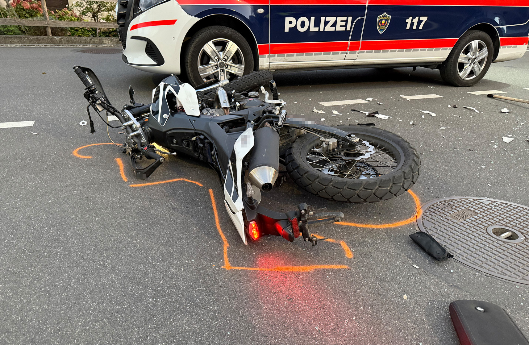 Motorradfahrer bei Unfall verletzt