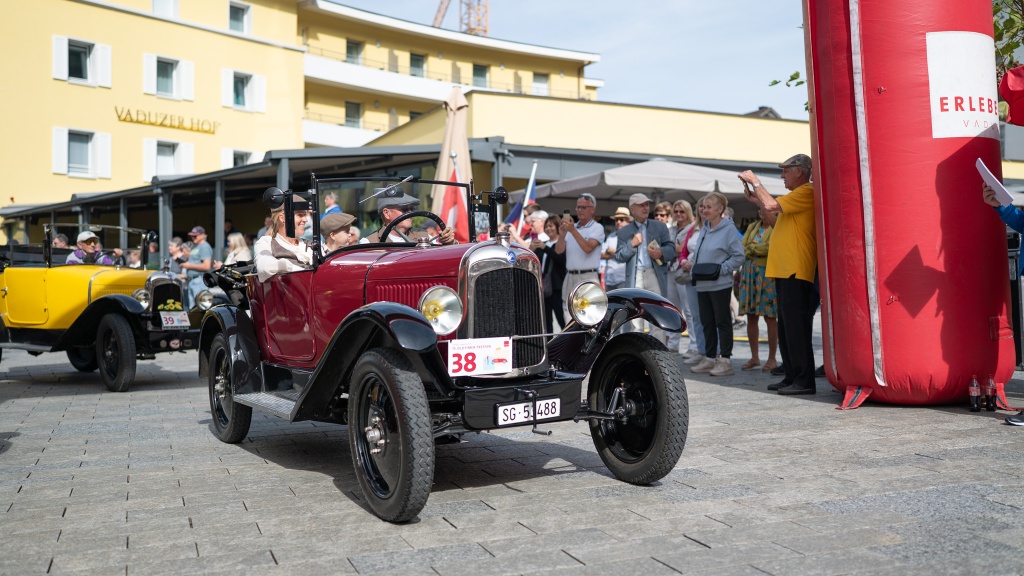 Oldtimertreffen in Vaduz