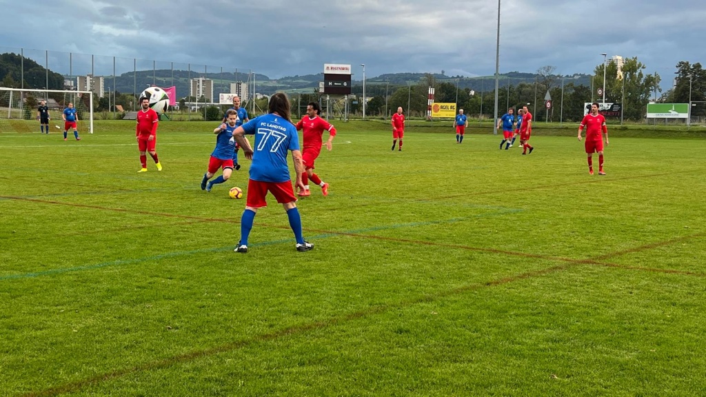 FC Landtag spielt in Bern gegen FC Nationalrat am 9.9.2025 | Foto: Bernd