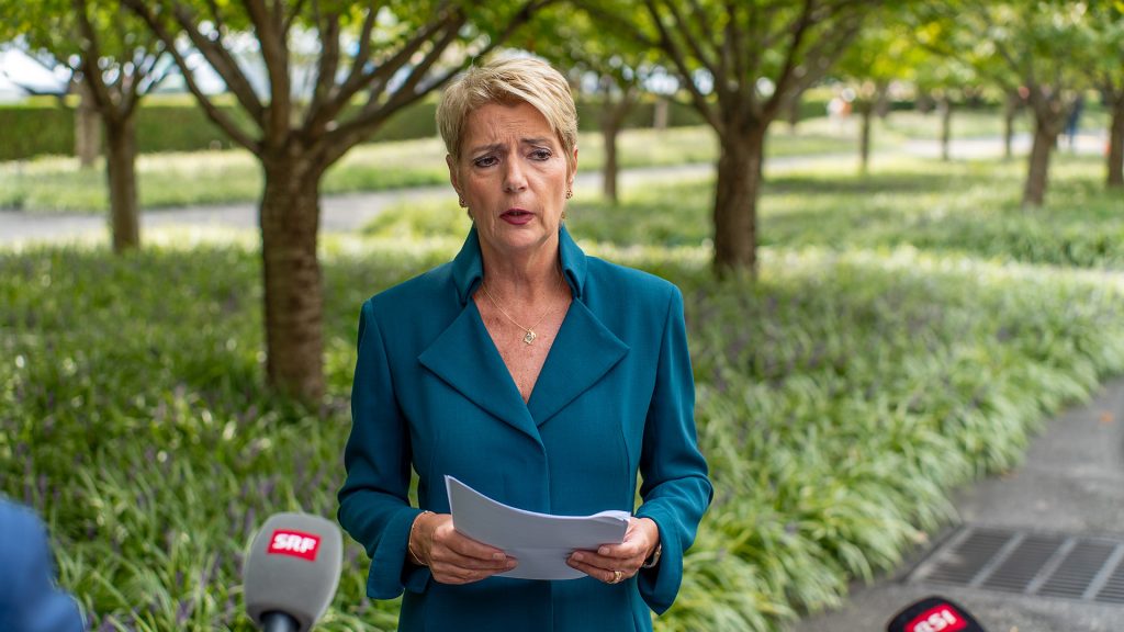 Bundespräsidentin Karin Keller-Sutter