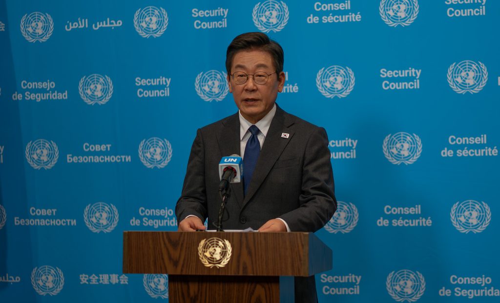 Präsident Lee Jae Myung