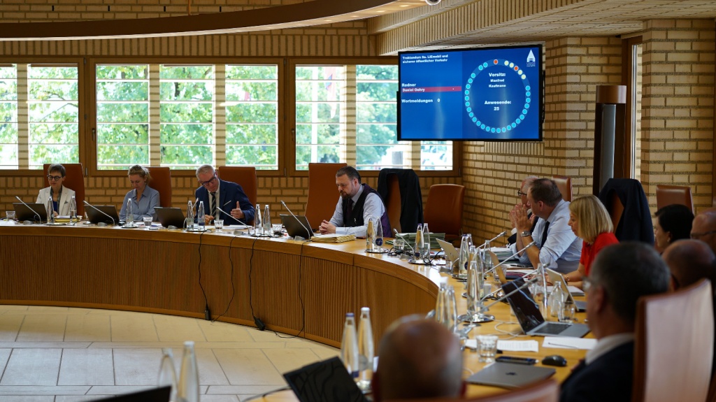 Liechtensteiner Landtag am 4.9.2025