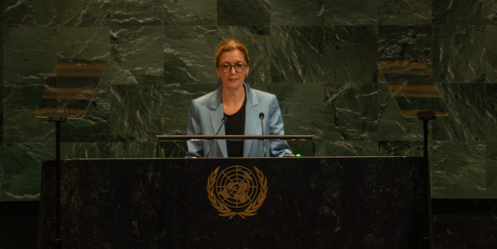 Regierungschefin-Stellvertreterin Sabine Monauni