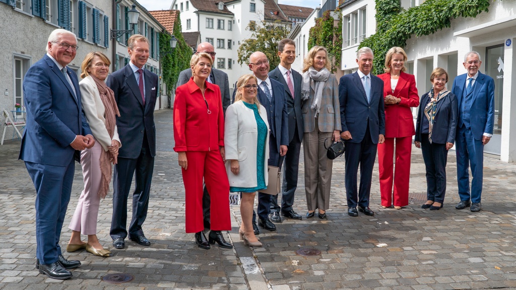 Treffen der Staatsoberhäupter der deutschsprachigen Länder in St. Gallen am 5.9.2025