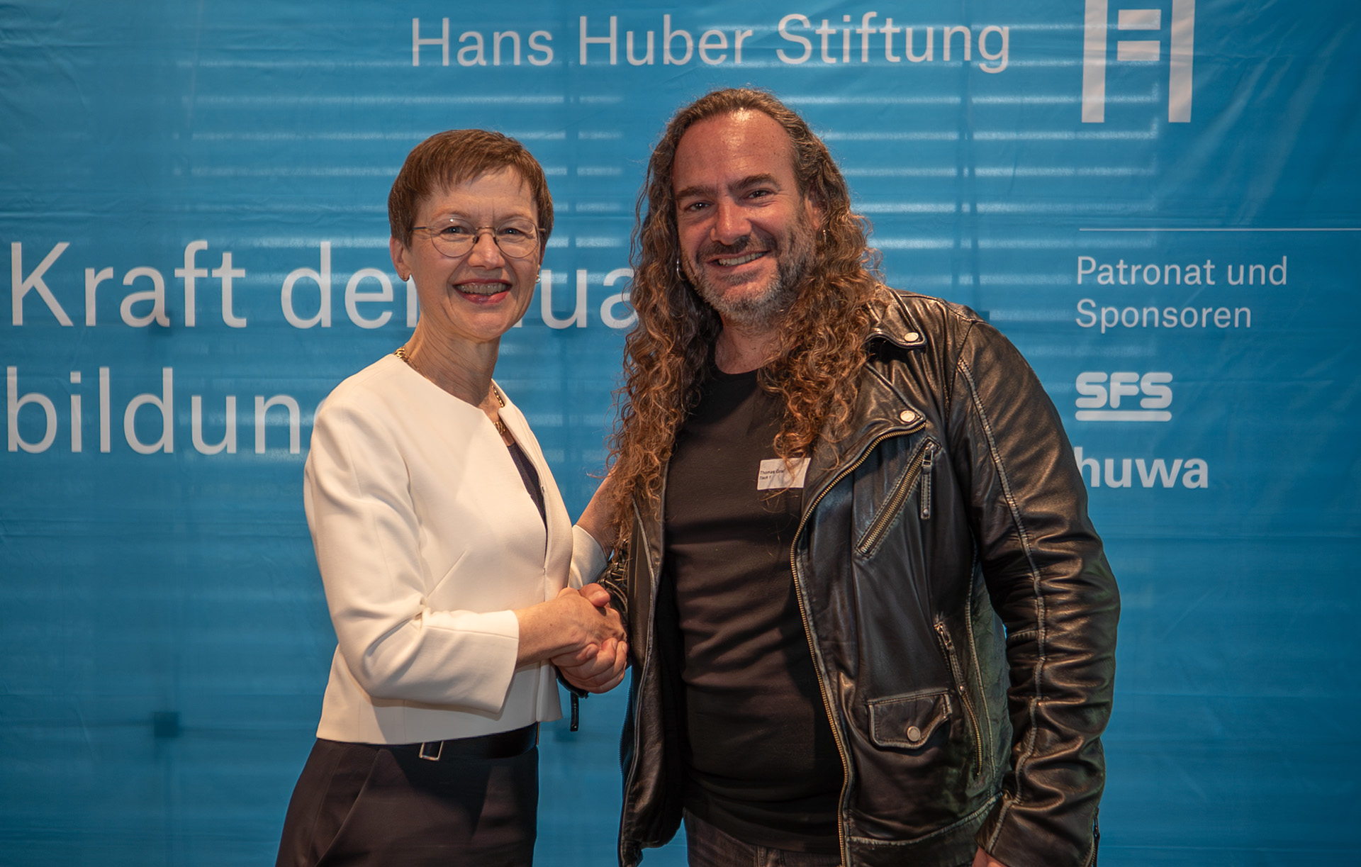 Thomas Graf erhält Anerkennungspreis der Hans Huber Stiftung