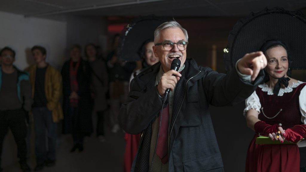 Kunst in der Tiefgarage