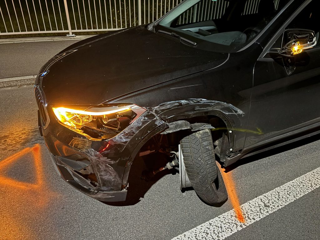 Unfall in Balzers, Gagoz, Achsbruch