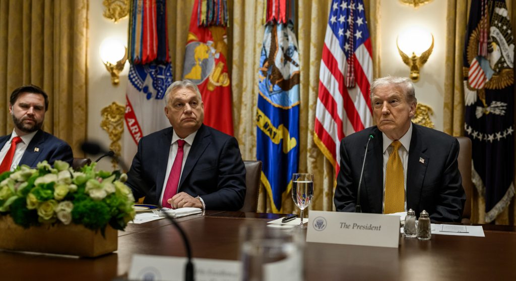 JD Vance, Victor Orban und Donald Trump